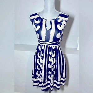 ANTHROPOLOGIE MAEVE Women’s Navy Marin Jersey Dress size XS